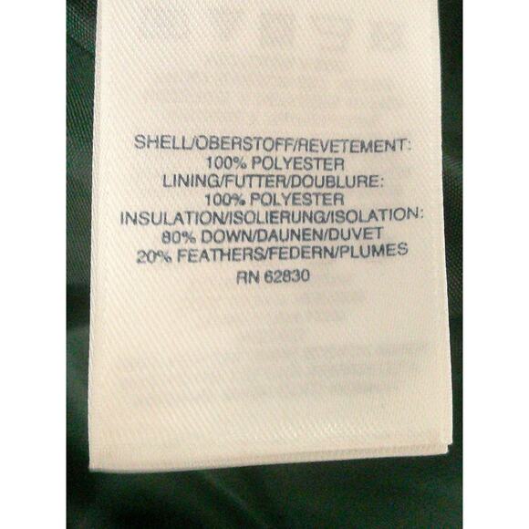 Lands' EndWomen's Size XL Multicolor Plaid Quilted Zip Up Puffer Vest Jacket - Picture 6 of 7